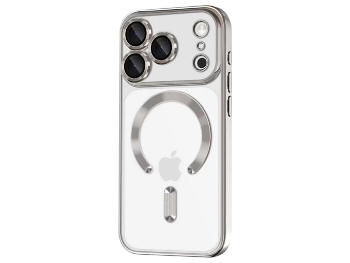 Силікон Cosmic camera CD Magsafe iPhone 17 Pro silver