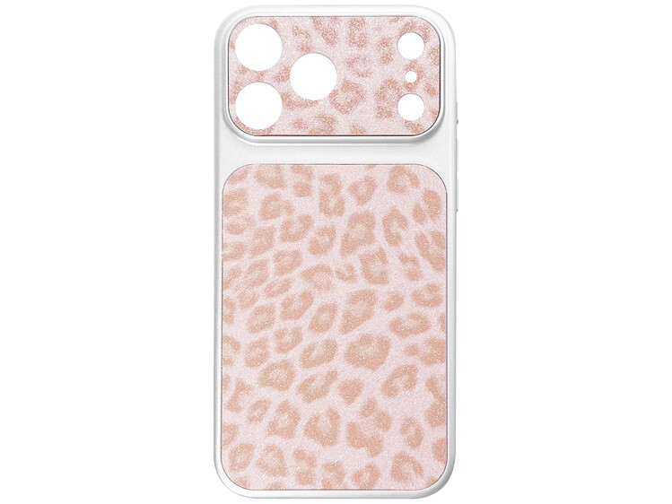 Накладка Leopard Look iPhone 17 Pro Max pudra