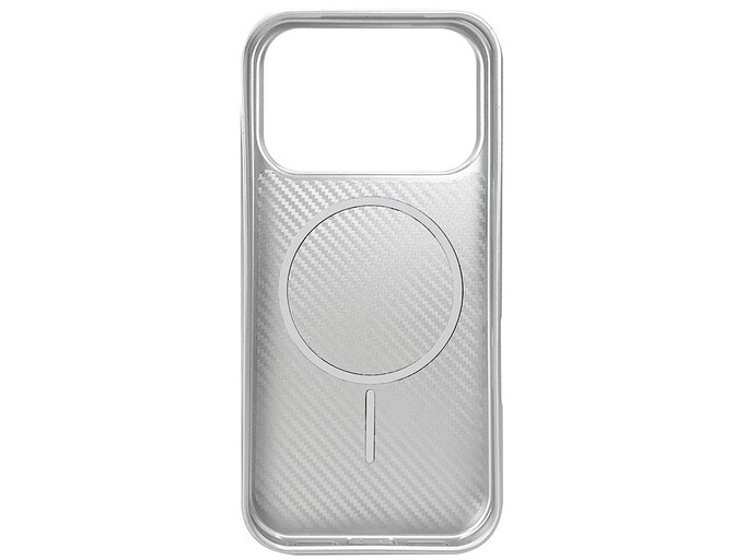 Накладка Modern Elegance Protective MagSafe iPhone 17 Pro Max silver