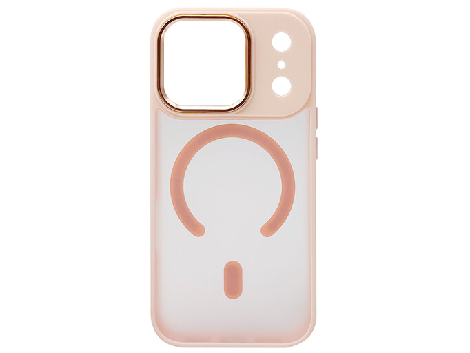 Shadow Matt Metal Buttons MagSafe iPhone 17 Pro pink