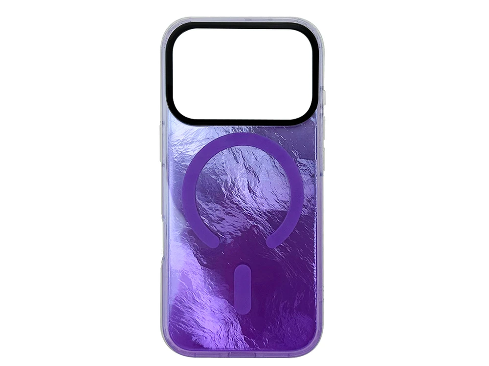 Накладка Shiny Mountain MagSafe iPhone 17 Pro purple
