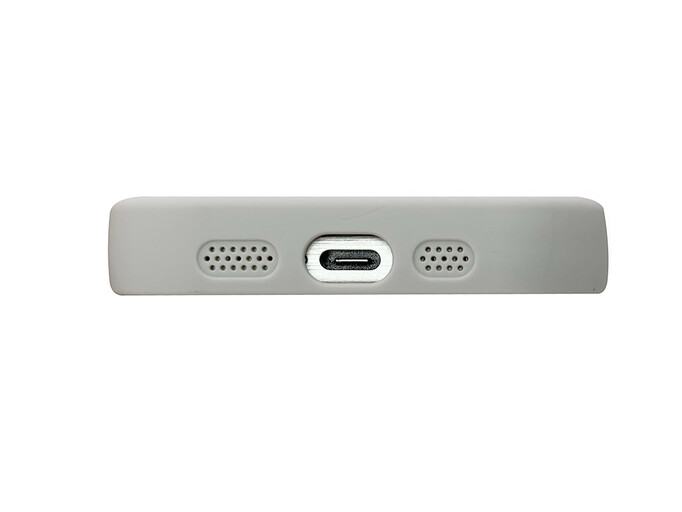 Накладка Clear Shock MagSafe iPhone 17 Pro Max grey