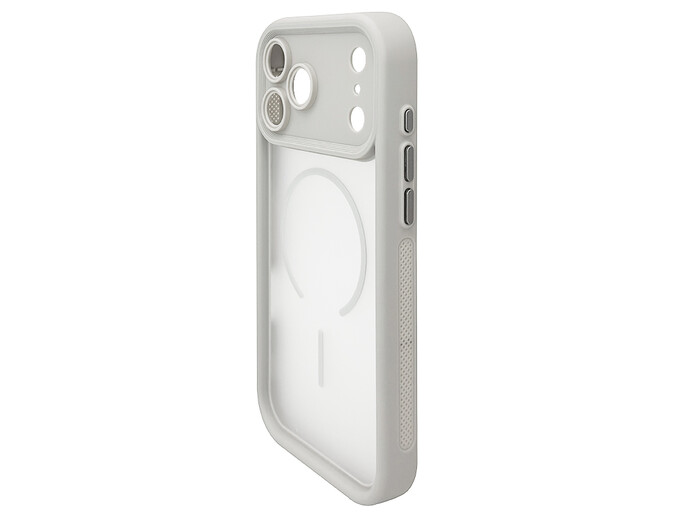Накладка Clear Shock MagSafe iPhone 17 Pro Max grey