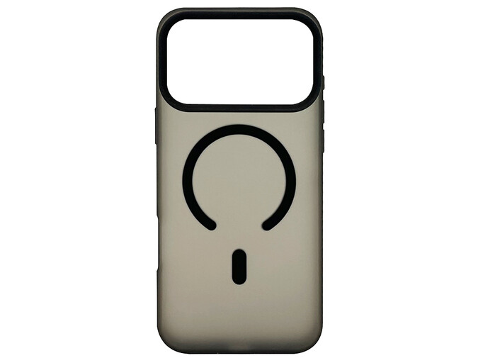 Накладка Silicone Matt MagSafe iPhone 17 Pro black