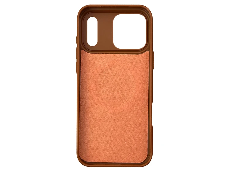Чохол Syndee Leather MagSafe iPhone 17 Pro brown