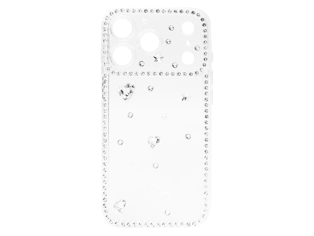 Накладка Silicone Crystal Dream Camera iPhone 17 Pro clear