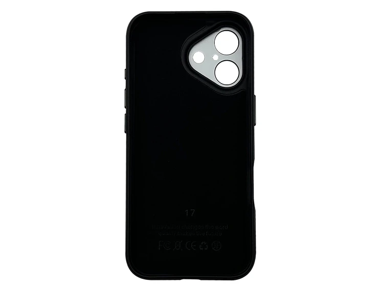 Накладка Silicone Glass Aromatherapy MagSafe iPhone 17  black