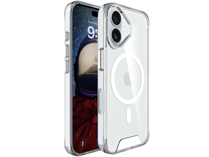 Space Drop Protection MagSafe iPhone 17 clear