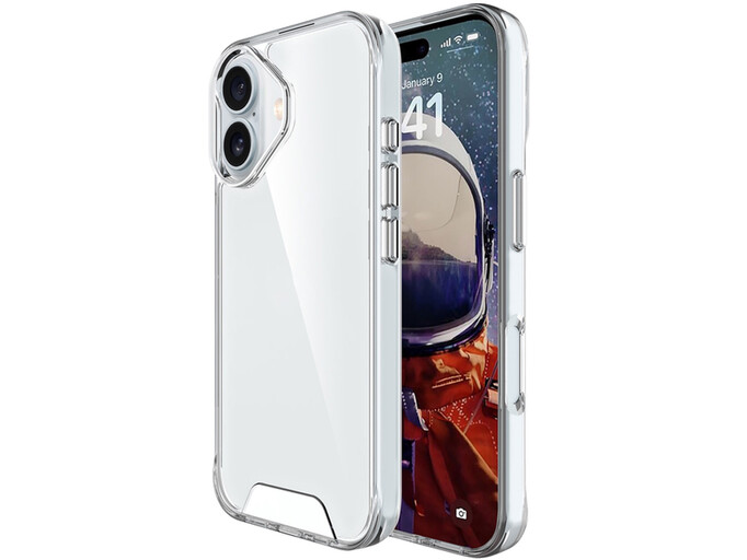 Space Drop Protection iPhone 17 clear