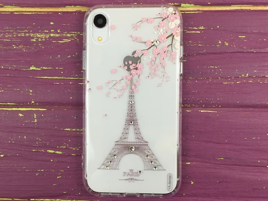 Силікон iPhone Xr Paris diamond