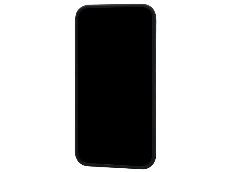 Case soft touch низ iP Xr (18) black