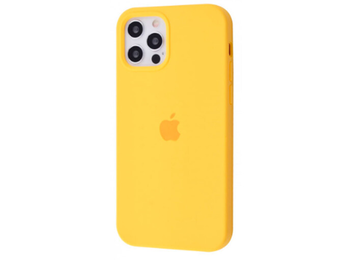 Case soft touch iP 12 Pro Max (04) yellow