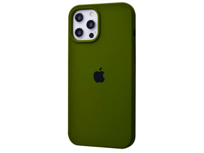 Case soft touch низ iP 12/12 Pro (48) olive