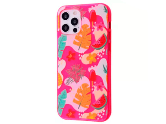 Summer Time Case iPhone 12/12 Pro pink/watermelon