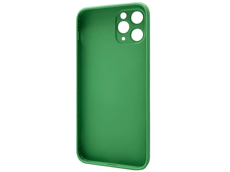 TPU+Glass Watercolor iPhone 11 Pro Max see breeze lime