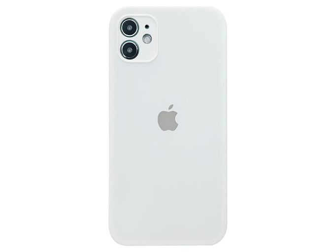 Case soft touch Square Camera iP 11 (09) white