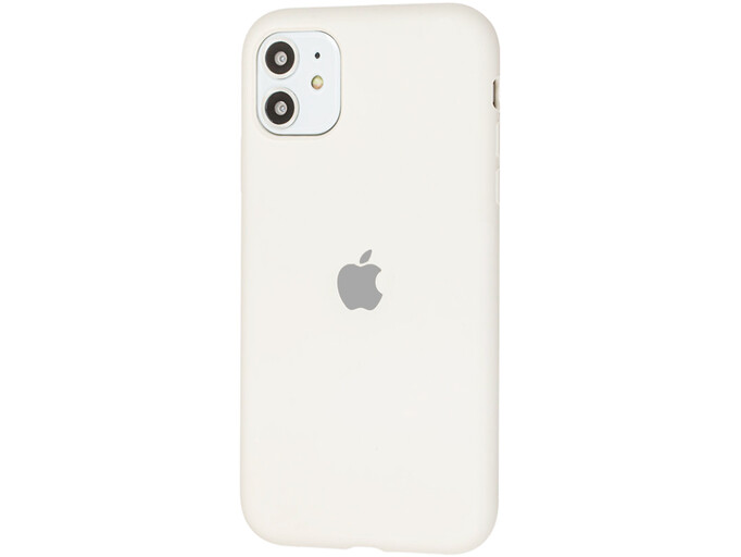 Case soft touch низ iP 11 (09) white