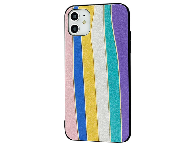 Накладка Rainbow iPhone 11 pink sand
