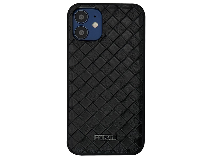 Накладка Mokka Weaving iPhone 12 mini black