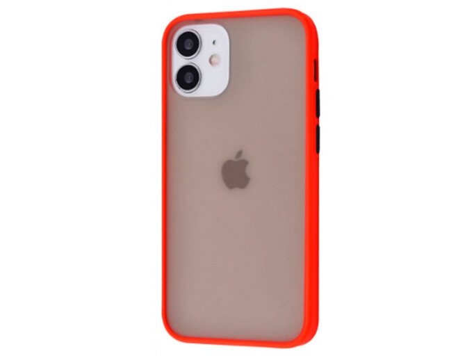 Shadow Matt iPhone 12 mini red