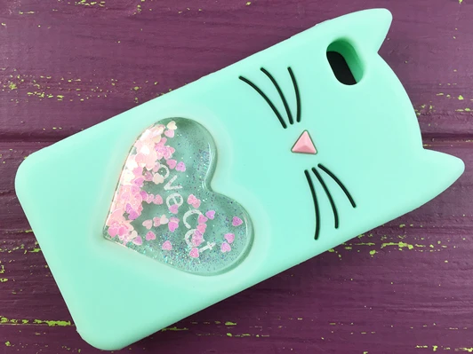 3D CAT&#039;S Love iPhone 4 Mint