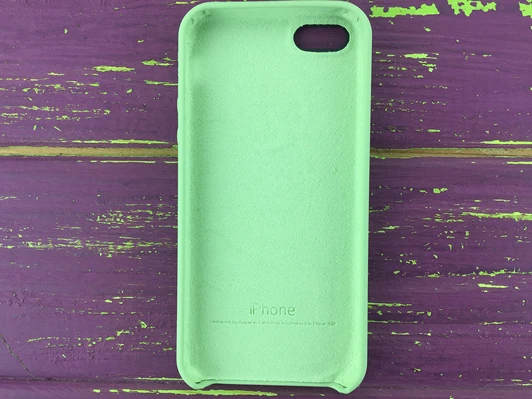 Case soft touch iP5 (01) green