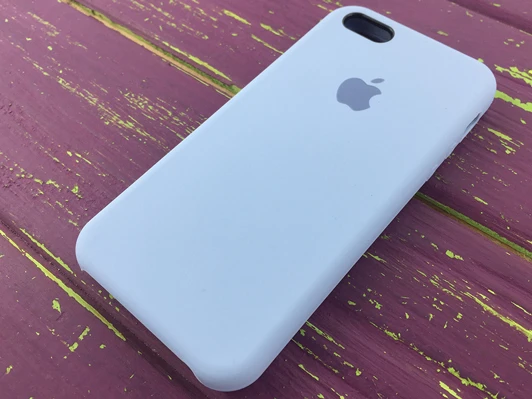 Case soft touch iP5 (43) sky blue