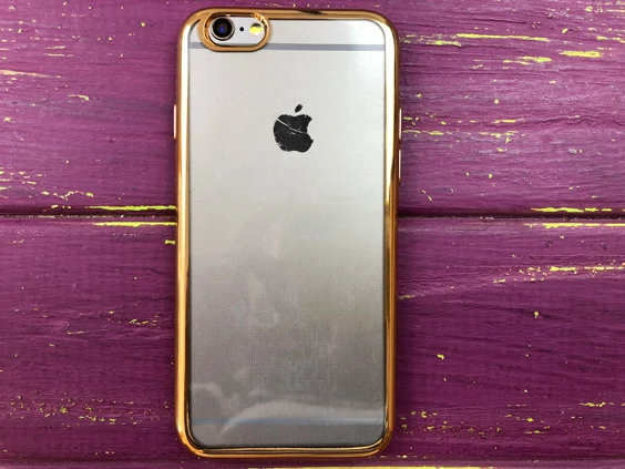 Electroplating gold iPhone 6