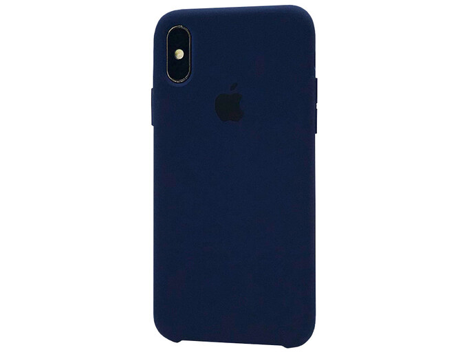 Case soft touch iP Xs Max (63) deep navy