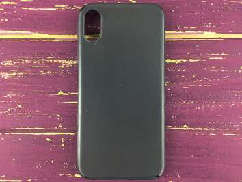 Силікон iPhone X/Xs Black