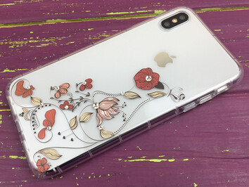 Силікон iPhone Xs Max Autumn Flowers