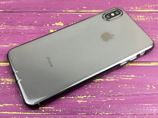 Силікон Baseus iPhone Xs Max black