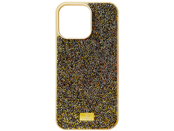 Накладка Bling World Rock iPhone 14 Pro Max gold