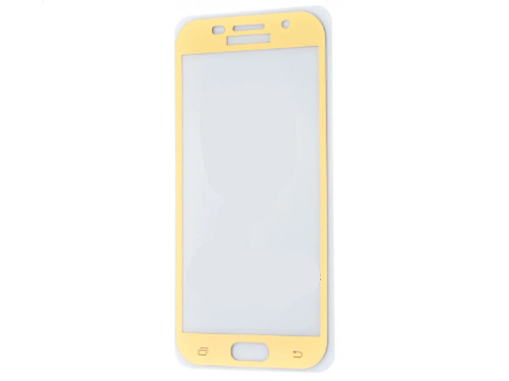 Скло 3D ТП Samsung A8+ (18) gold