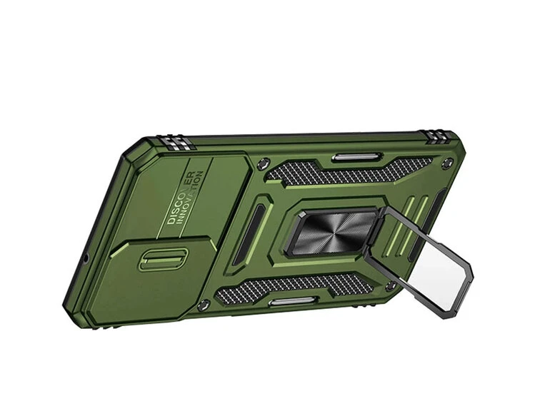 Протиударний Army Ring Hide Camera Redmi 13C/Poco C65 army green