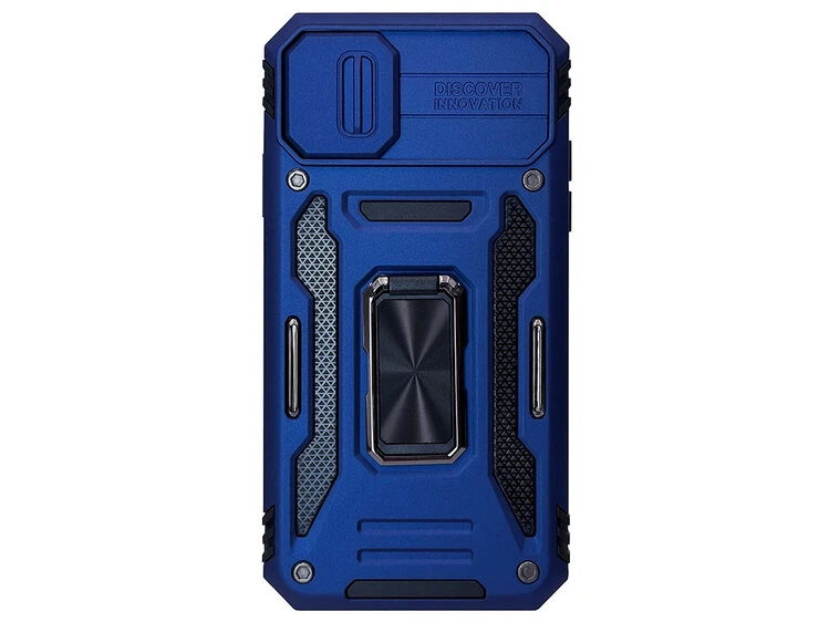 Протиударний Army Ring Hide Camera iPhone 13/14 blue