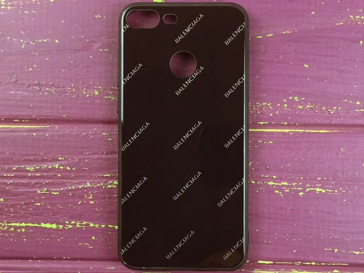TPU+Glass Balenciaga Honor 9 lite Black