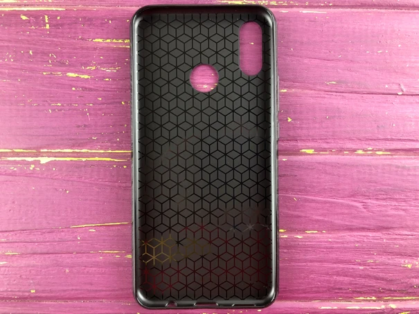 Ультратонкий карбоновый чехол для Huawei P Smart(19) черный