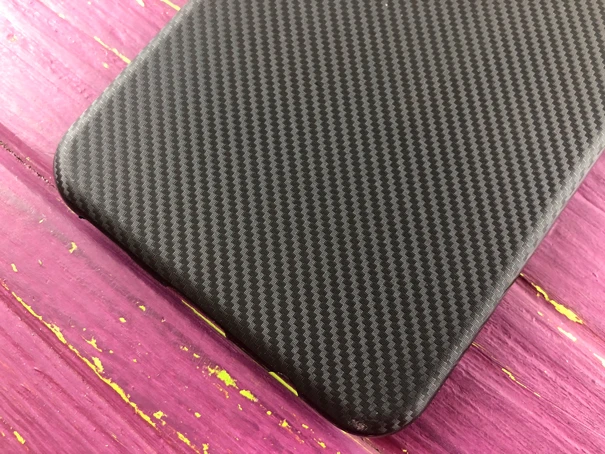 Ультратонкий карбоновый чехол для Huawei P Smart(19) черный