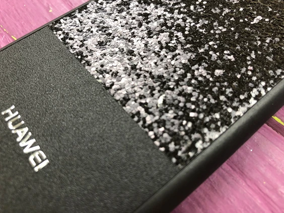 Case Leather+Shining P Smart Black