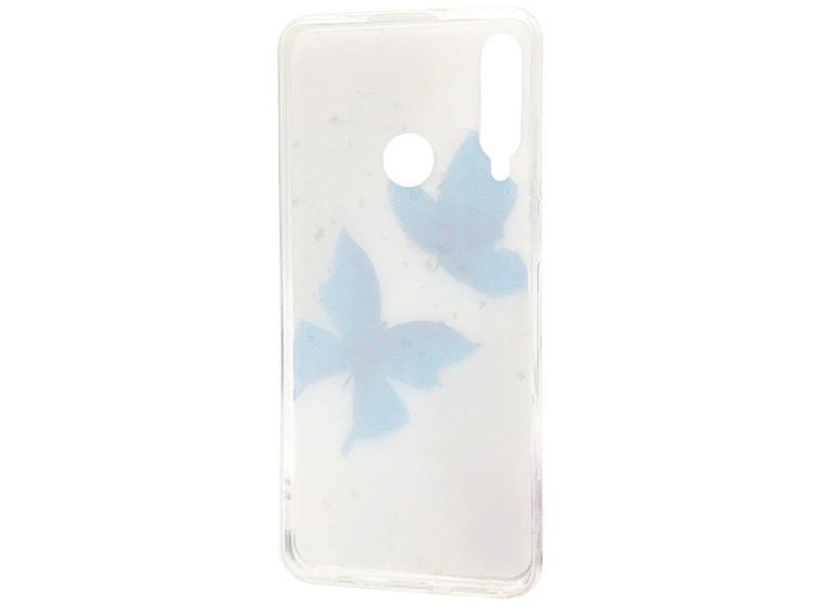 Накладка Confetti Huawei Y6P (20) Two blue butterflies