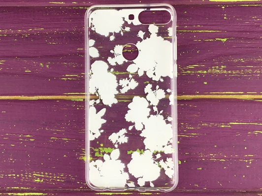 Силикон Huawei Y7 (18) /7CPro белая роза