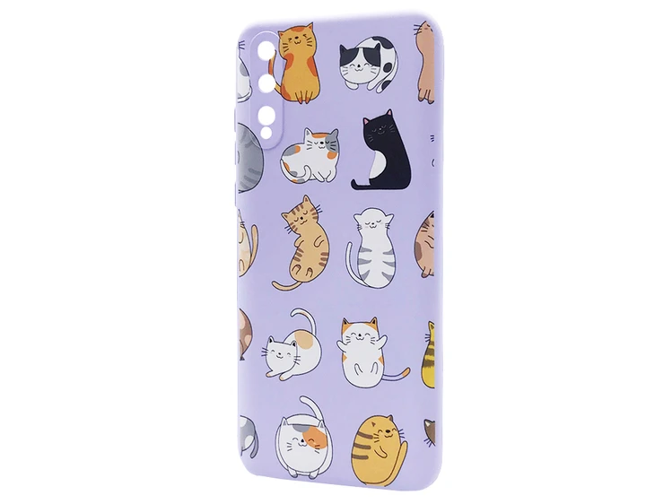 WAVE Fancy P Smart S/Y8p funny cats/light purple
