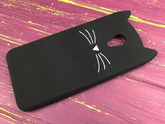 3D КОТ Meizu M6s Черный