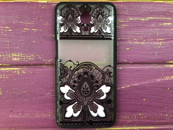 Rock Tatoo Meizu M6s Белые цветы