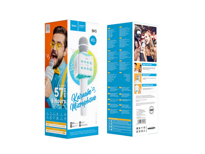 Мікрофон Hoco BK5 Cantando blue