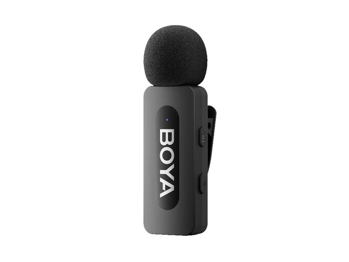 Петличний мікрофон Wireless Boya V1 Lightning black