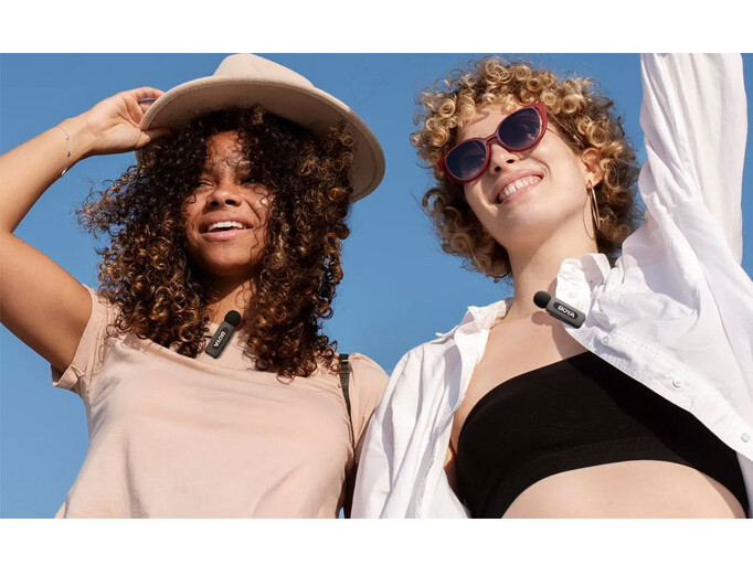 Петличний мікрофон Wireless Boya V1 Lightning black