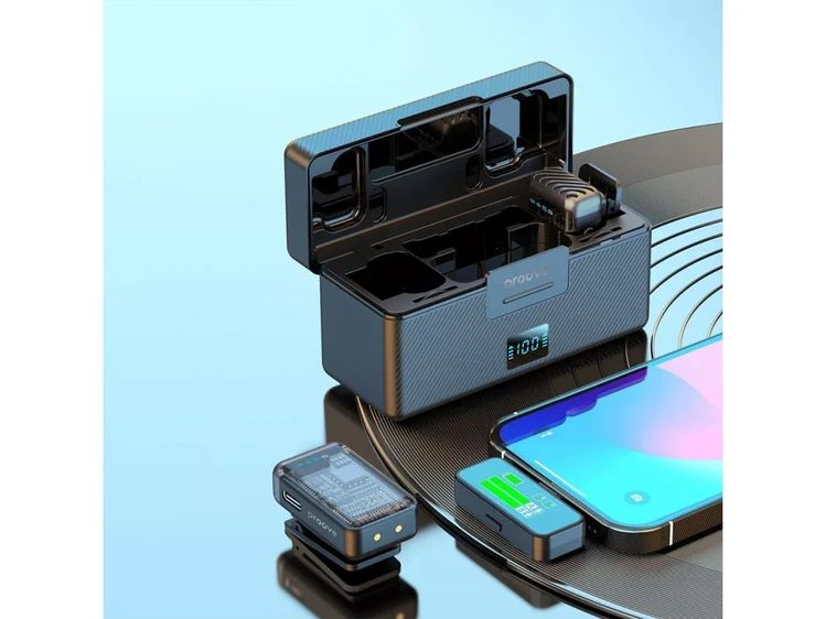 Петличний мікрофон Wireles Proove Ripple Type-C black