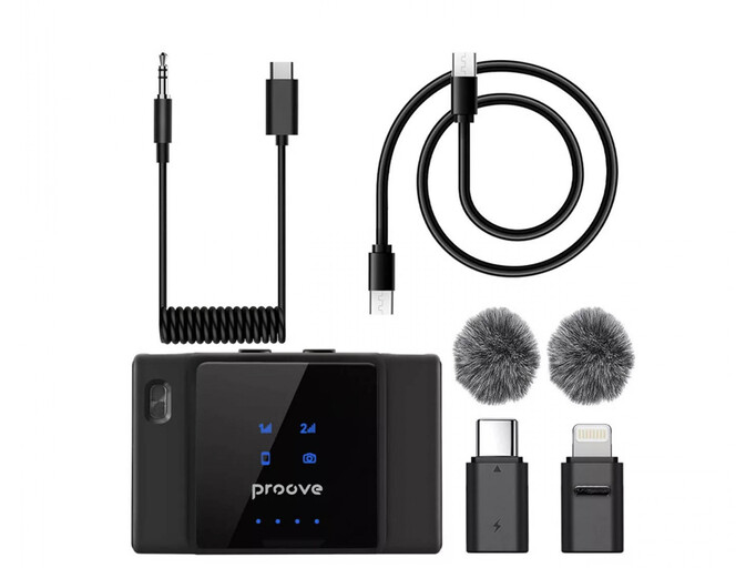 Петличний мікрофон Wireles Proove ToneLine black